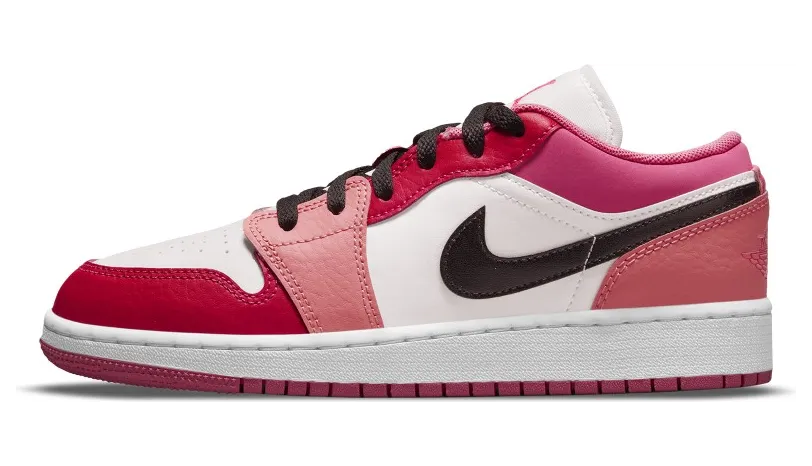 Air Jordan 1 Low Rose (GS) – “Magenta / White” (553560-162)