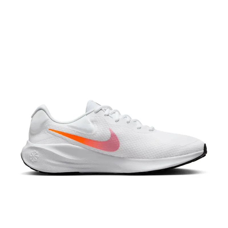 Nike Revolution 7 White Beyond Pink Black Hyper Crimson (FB2208-104)