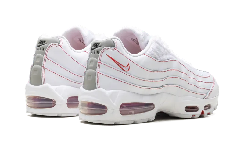 Nike Air Max 95 OG “Big Bubble White University Red” (IB7936-100)
