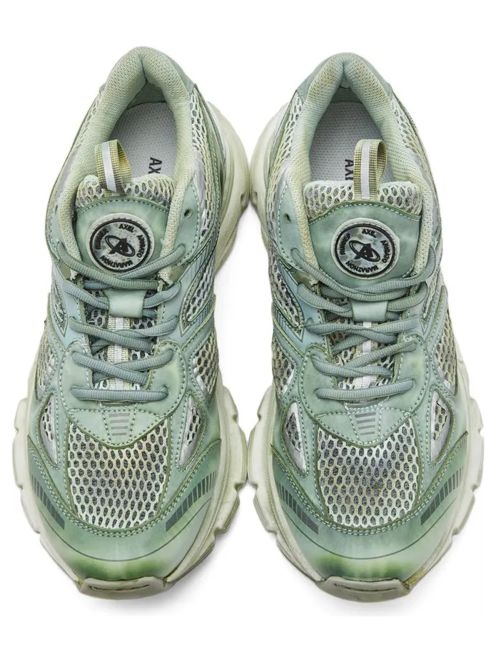 Axel Arigato Green Dip-Dye Marathon BELGIAN BLOCK (33115) (5)