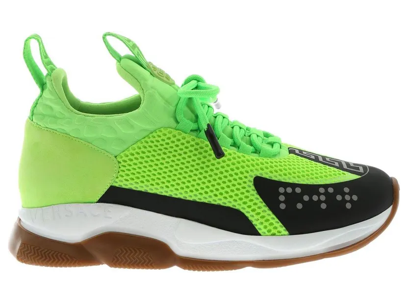 Versace Cross Chainer Fluo Green