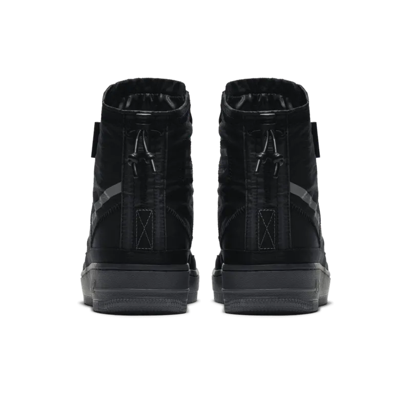 Nike Air Force 1 Shell Black (W) Black/Graphite (BQ6096-001)