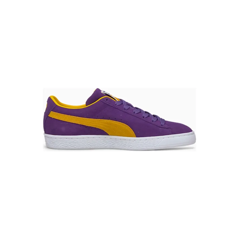 Puma Suede Teams Lila/Gelb (380168-03)