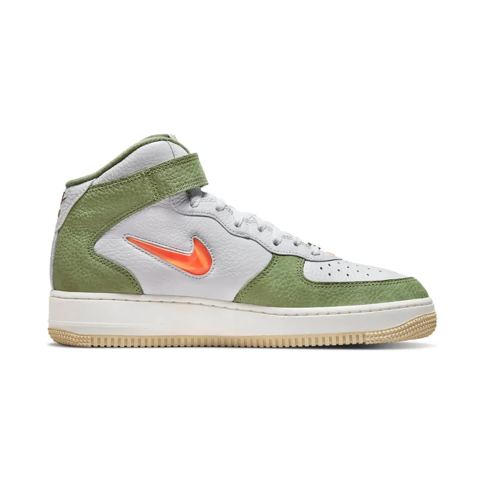Nike Air Force 1 Mid QS “Jewel Oil Green” (DQ3505-100)