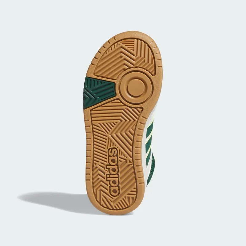 adidas Hoops Mid Core White Collegiate Green Gum (JS4134)
