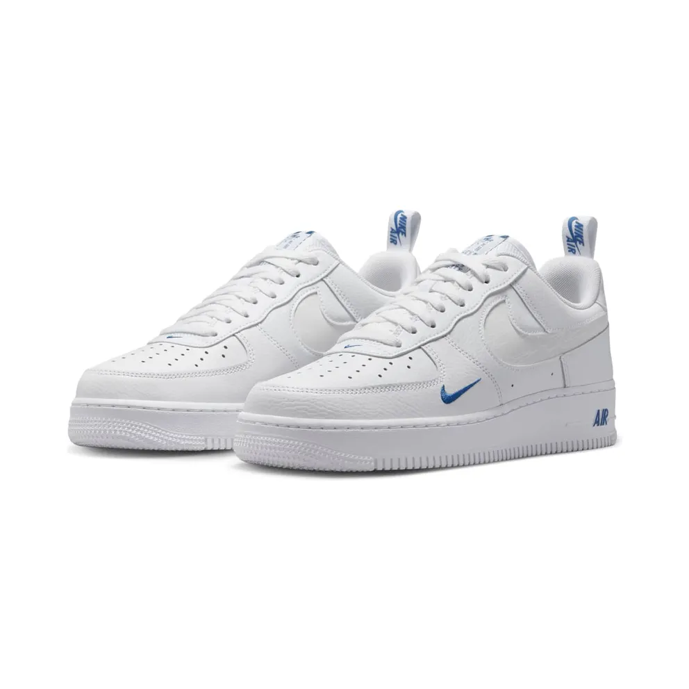 Nike Air Force 1 Low Reflective Swoosh White Blue (FB8971-100)