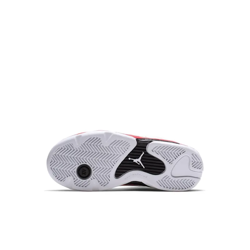 Jordan 14 Retro Rip Hamilton (PS) White/Black-Varsity Red-Metallic Silver (312092-100)