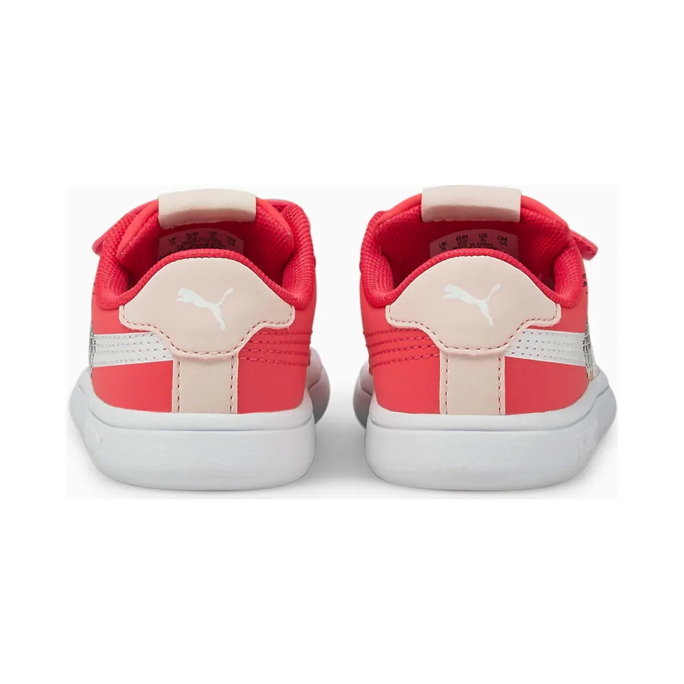 Puma Smash v2 Lil V Babys’ Pink/White (38090503)