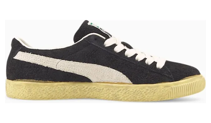 Puma Suede VTG The Neverworn Puma Black / Whisper White / Mellow Yellow (383322-01)