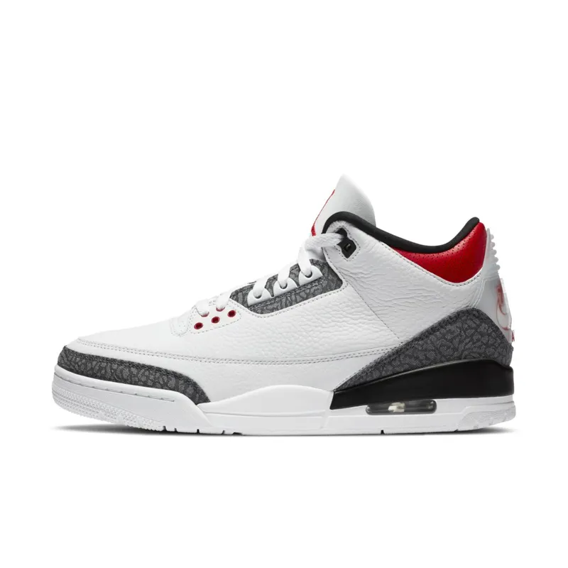 Jordan 3 Retro SE-T CO JP Fire Red Denim White/Fire Red-Black (CZ6433-100)