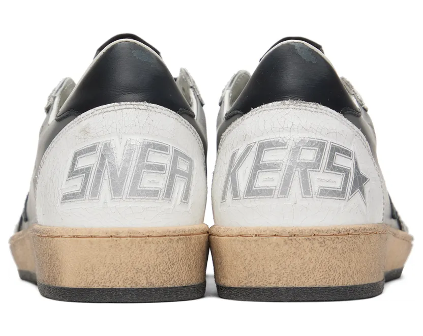 Golden Goose Gray & White Ball Star Sneakers (GMF00117.F002517.60324) (2)