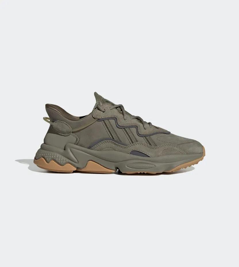 adidas OZWEEGO Grey / Legend Earth / Raw Khaki (EE6461)