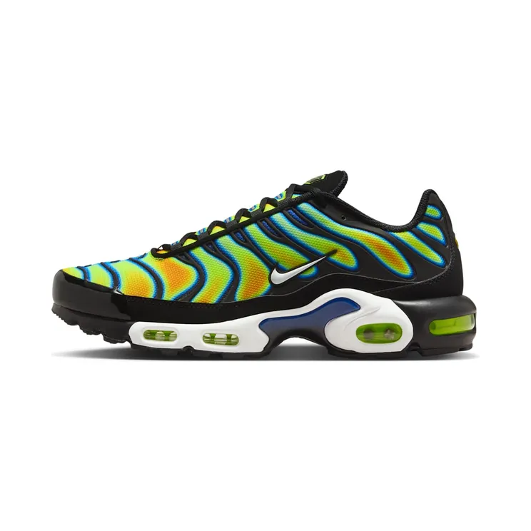 Nike Air Max Plus Heat Map “Black / Sundial / Neon Yellow / White” (IH4458-001)