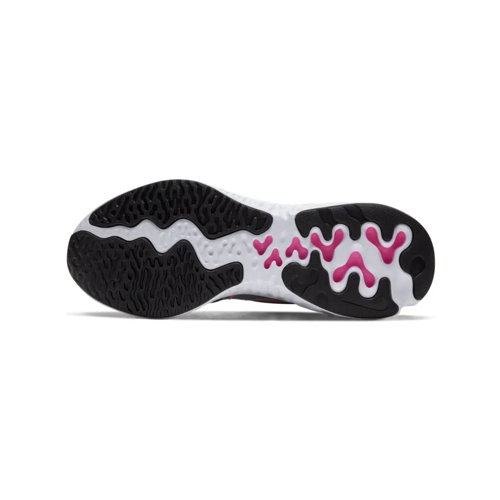 Nike Renew Run Black Pink Glow (GS) Black/Light Smoke Grey/White (CT1430-092)