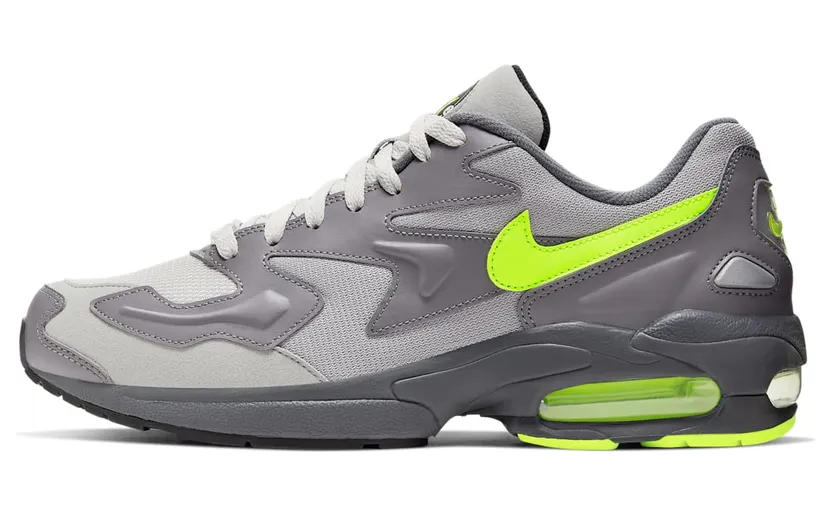 Nike Air Max 2 Light ‘Gumsmoke Volt’ Gunsmoke/Volt-Vast Grey (CJ0547-001)