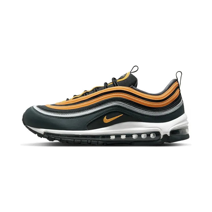 Nike Air Max 97 Camquat “Black / Anthracite / Wolf Grey / University Gold” (DX0754-002)