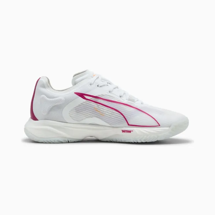 Puma Accelerate NITRO SQD 4 White Berry Lilaccrush Hautetropic Heatfire (108444-01)