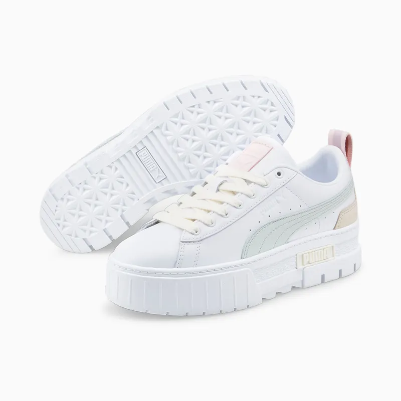PUMA Mayze Luxe Women’ White/Pristine (383995-01)