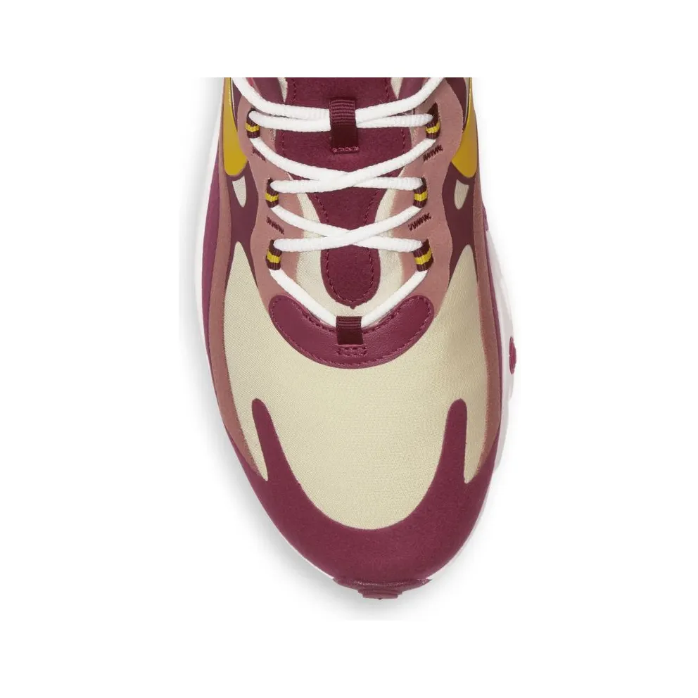 Nike Air Max 270 React Noble Red Team Gold Noble Red/Team Gold-Dusty Peach-Dark Sulfur (AO4971-601)