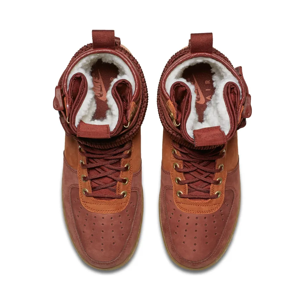 Nike SF Air Force 1 Premium Dark Russet Dark Russet/Phantom/Gum Light Brown (AQ0118-200)