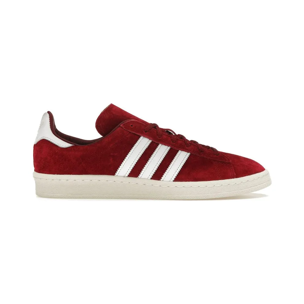 Adidas Campus 80s Collegiate Burgundy / Cloud White / Off White (GX9404)