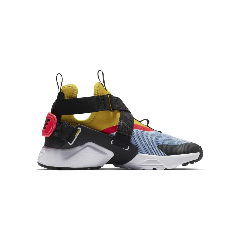 Nike Air Huarache City Aluminum Bright Citron Bright Crimson (W) Aluminum/Bright Citron-Bright Crimson-Black (AH6787-401)