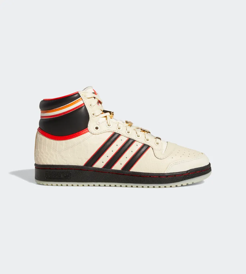 adidas Top Ten Hi ESPN Cream White / Core Black / Vivid Red (GZ1072)