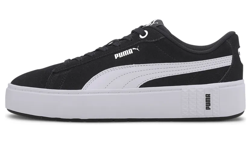 Puma Smash Platform v2 SD dames Wit/Zwart (373037-04)