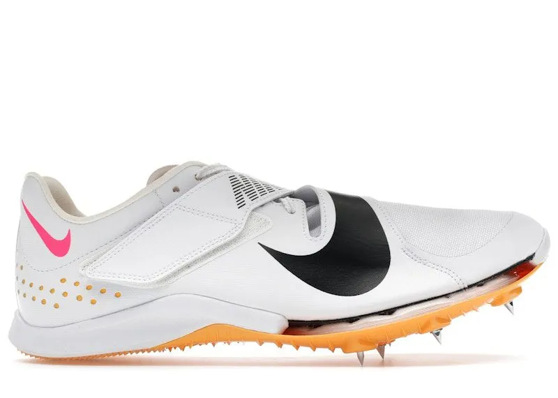 Nike Air Zoom Long Jump Elite White Hyper Pink Orange (CT0079-101)