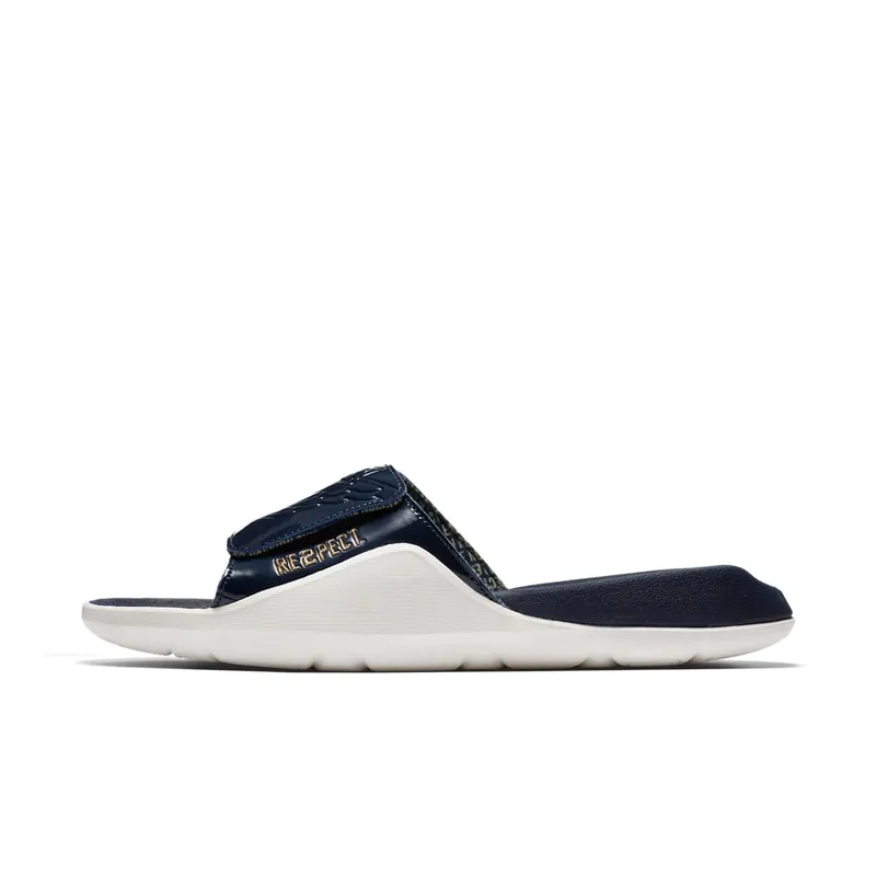 Jordan Hydro 7 Re2pect College Navy/Metallic Gold-White (AO1566-402)