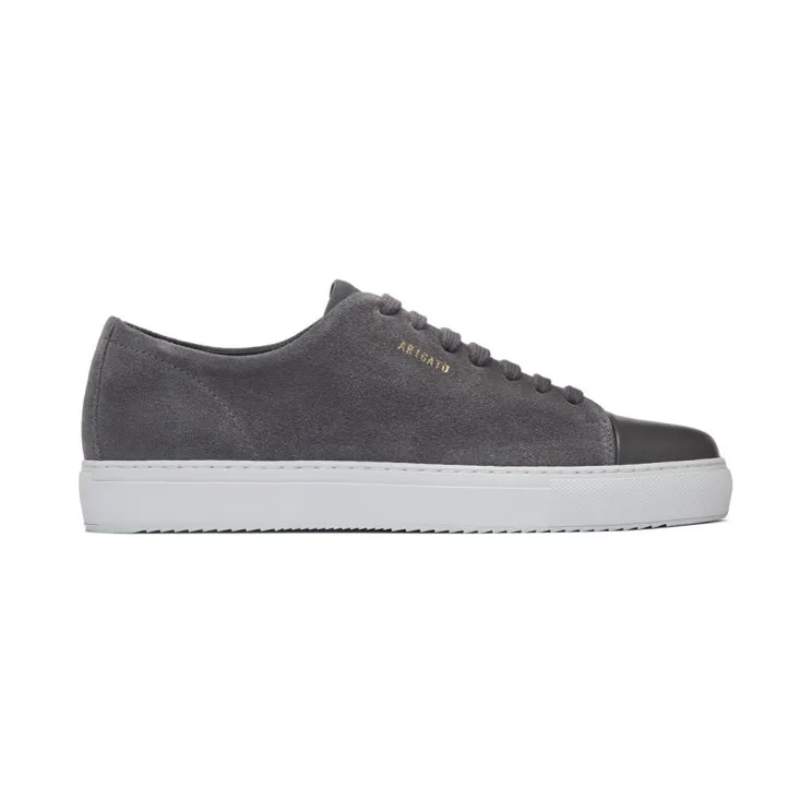 Axel Arigato Grey Suede Cap-Toe Sneakers (26008)
