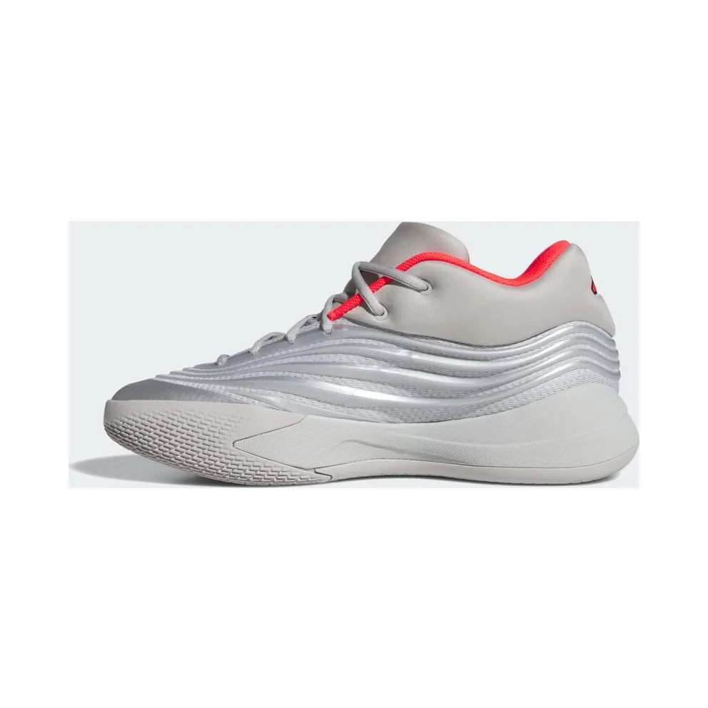 Adidas Dame X Silver Metallic / Grey Two / Lucid Red (KJ4398)