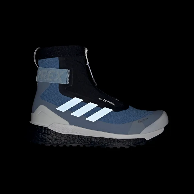 adidas Terrex Free Hiker COLD.RDY Bergschoenen Focus Blue / Halo Blue / Core Black (FZ3132)