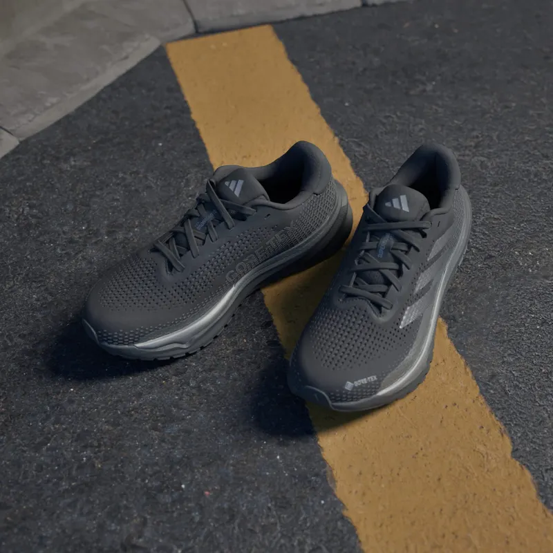 Adidas Supernova GORE-TEX Running Shoes Core Black / Iron Metallic / Core Black (ID6304)