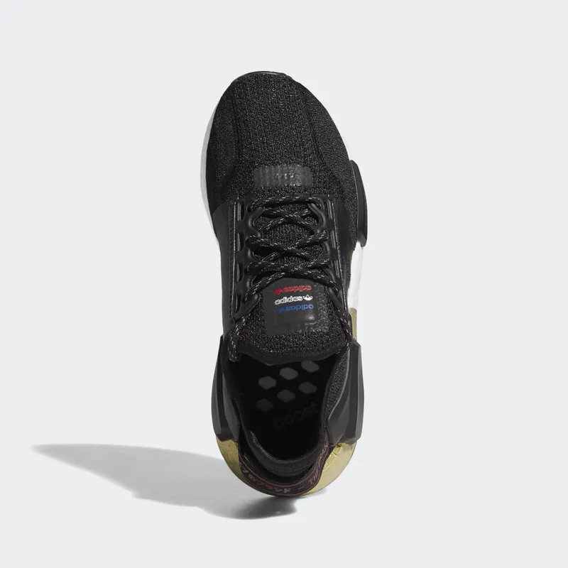 adidas NMD V2 Core Black Gold Metallic (Youth) (FW8048)