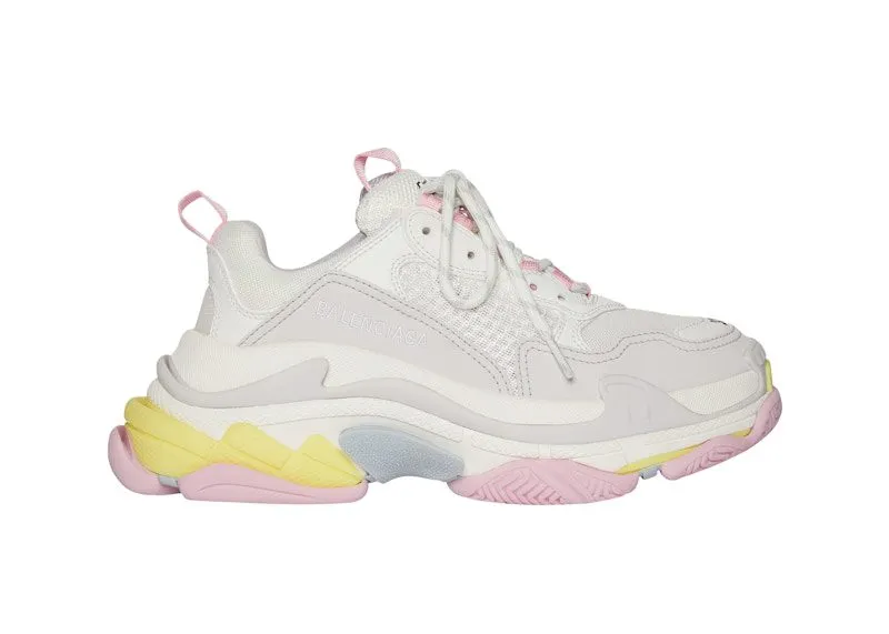 Balenciaga Triple S White Yellow (524039W2FW47541)