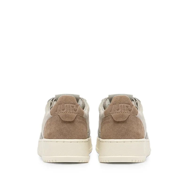 Autry Medalist Low Perforated-toe Suede “Grey” (AULM TS37)