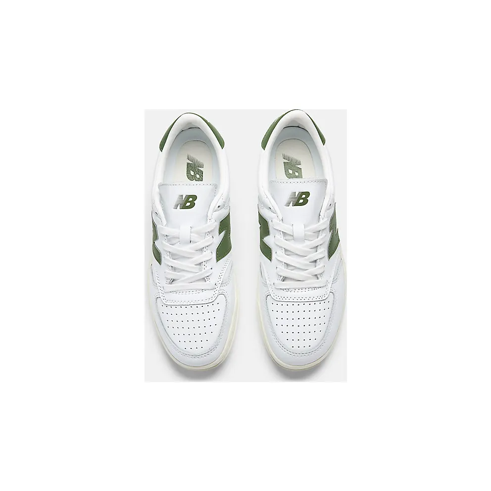 NEW BALANCE T500 “WHITE / DARK ALPINE GREEN” (CT500CLC)
