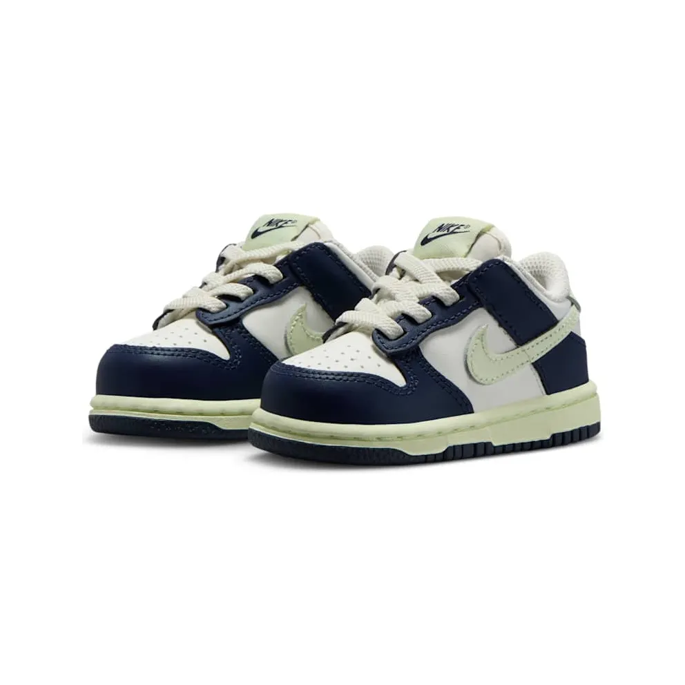 Nike Dunk Low Sail Midnight Navy Volt Tint (FB9107-127)