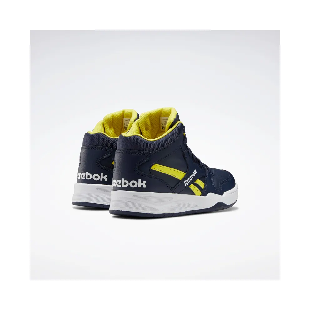 Reebok BB4500 Court Shoes Vector Navy / Utility Yellow / White