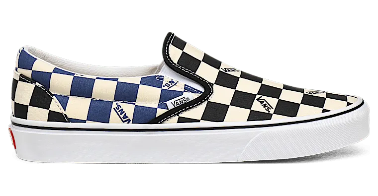 Vans Classic Slip-On ‘Big Check Black Navy’ Black/Navy (VN0A4U38WRT)
