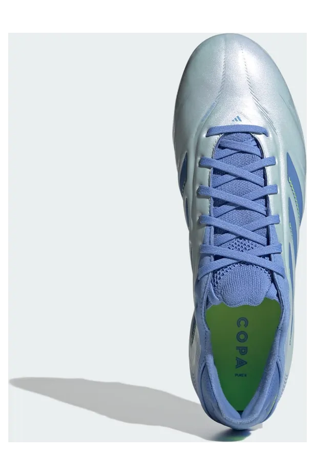 Adidas Copa Pure 3 Pro Firm Ground Cleats “Halo Blue / Blue Fusion / Lucid Lemon” (ID9043)
