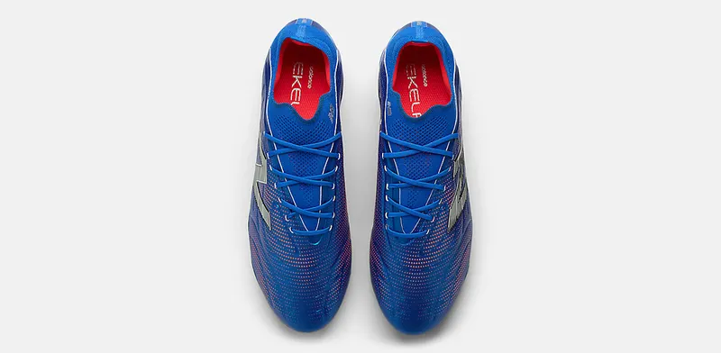 New Balance Tekela Elite Low Laced FG V5 Blue Gemstone Energy Red Silver (ST1FLMP5)