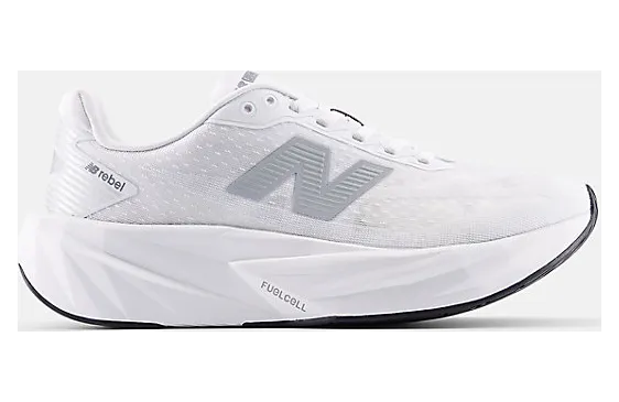 New Balance FuelCell Rebel v5 White Silver Black (WFCXLM5)