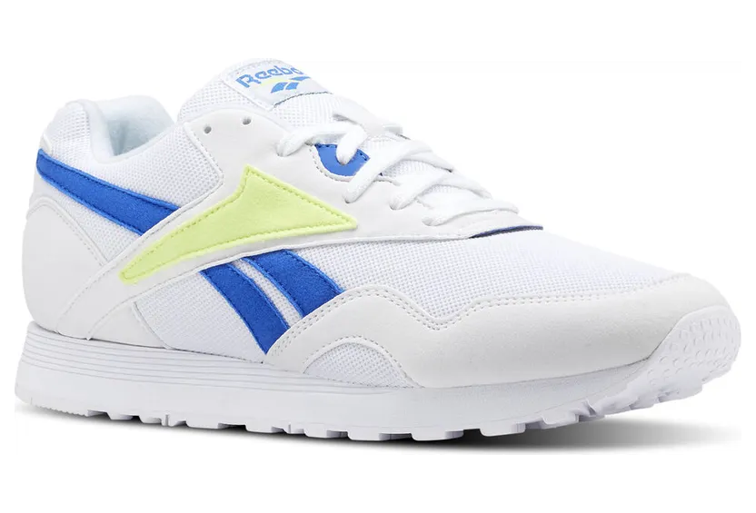 Reebok Rapide MU White White/Vital Blue Lemon Grey (Other Brands Reebok)