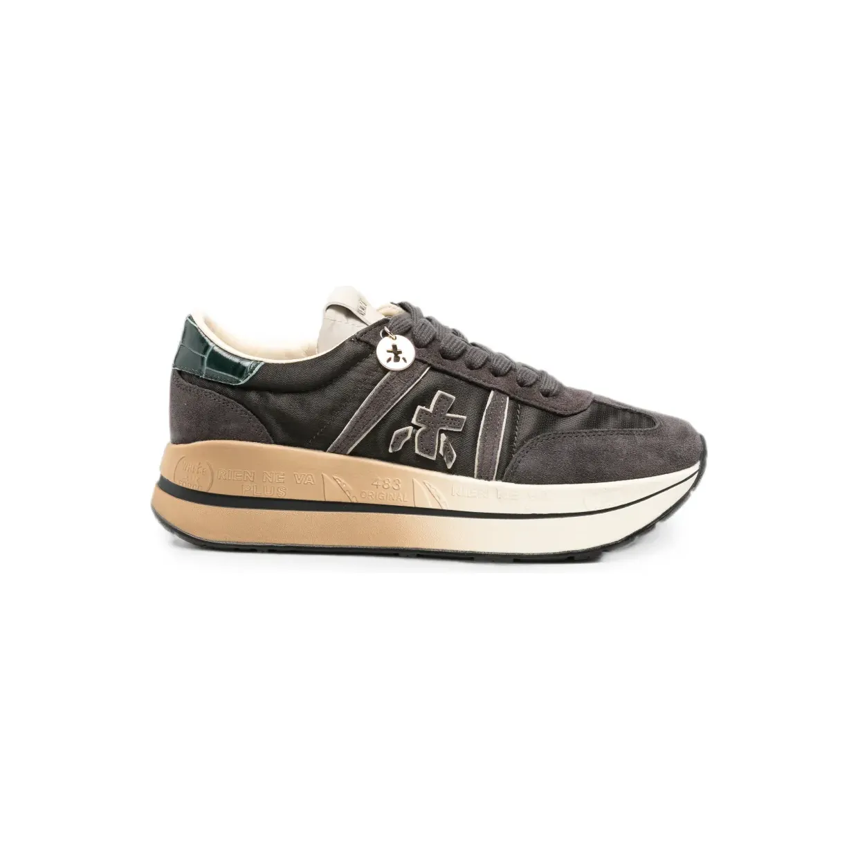 Premiata Bethcoin -Patch “Brown” (BETHCOIN8505)