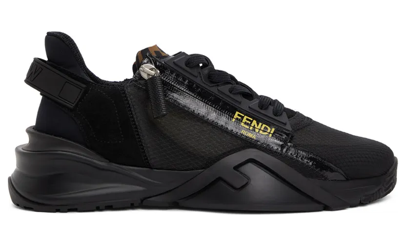 Fendi Black Flow Sneakers (7E1392 EKV)