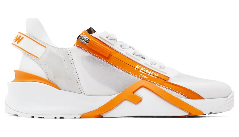Fendi White ‘Fendi Flow’ (8E8035 AF5R F0UP4)