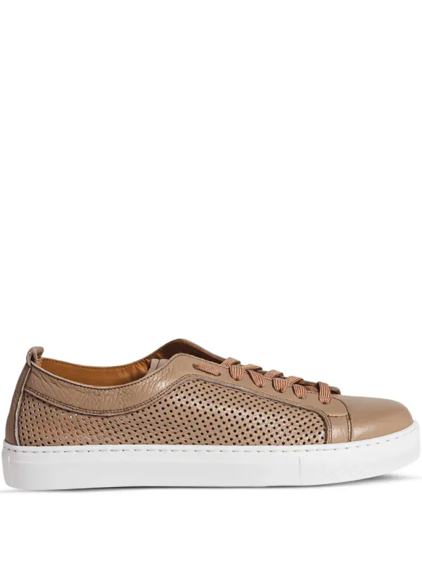 CALCE Geperforeerde leren – Beige (X2237CAMEL)
