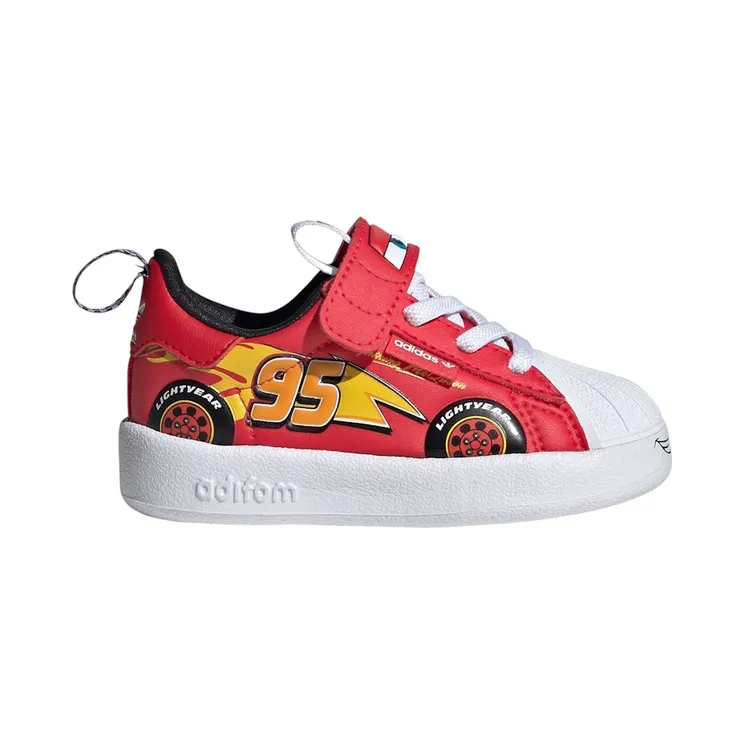adidas adiFOM Superstar 360 Disney Pixar Cars Lightning McQueen (JR3754)